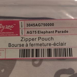 Thirty-one Zipper Pouch Elephant Parade.